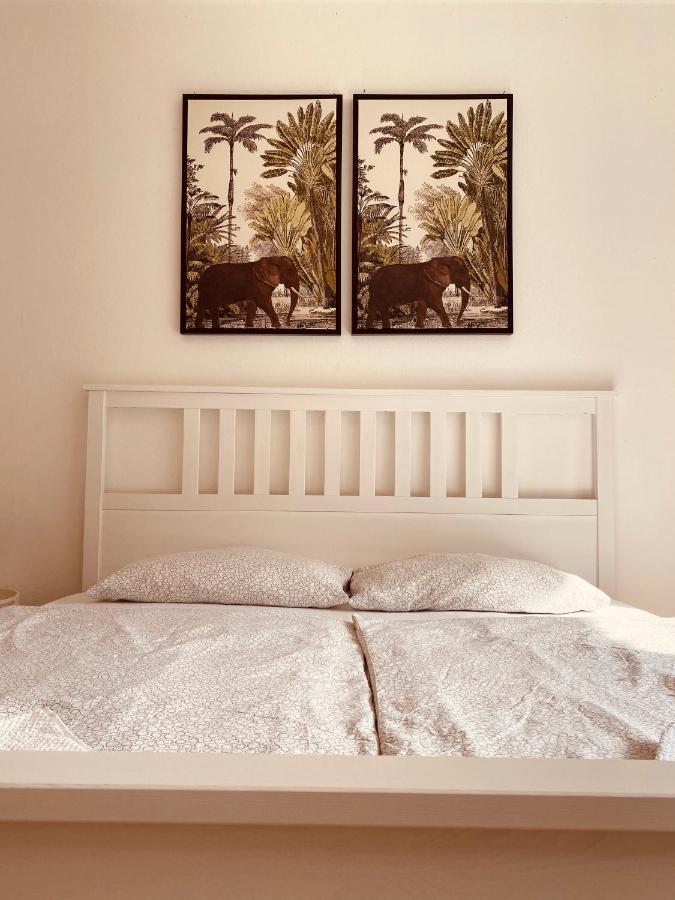 دورتموند Tm Aparts المظهر الخارجي الصورة A bed with a headboard